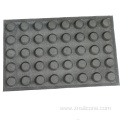 Silicone perforated 40 buns round shape bread form